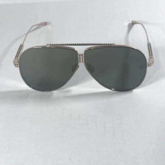 Valentino XVI VLS 10B 64 GLD Sunglasses New Authentic